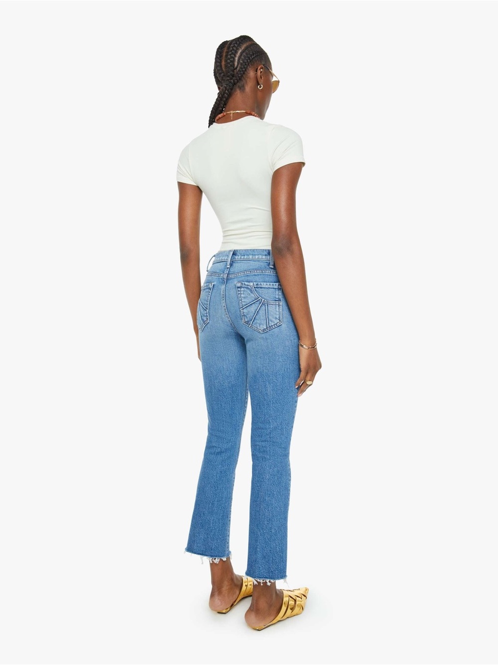 ☀️MOTHER The Sunny Hustler in Tequila Sunrise sz 27 ❤️ - Picture 3 of 16